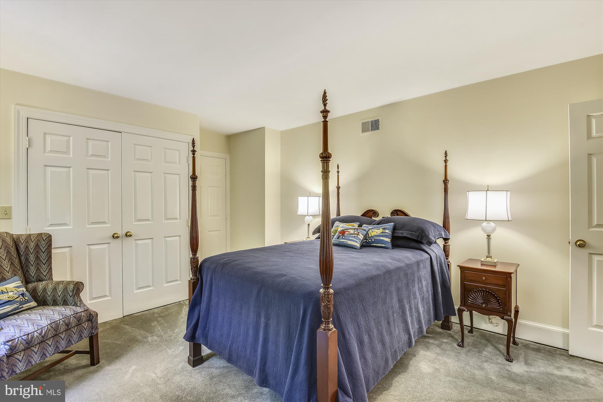 11615 Springtime Lane Fairfax Station, VA 22039 - Photo 29 of 38 a bedroom with a bed and a couch