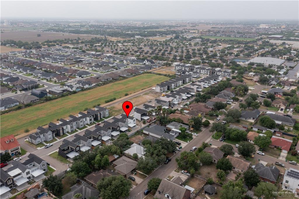 5406 North Crown Point Pharr, TX 78577 - Photo 14 of 14 an aerial view of residential houses with outdoor space