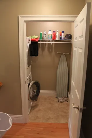 a view of water heater room