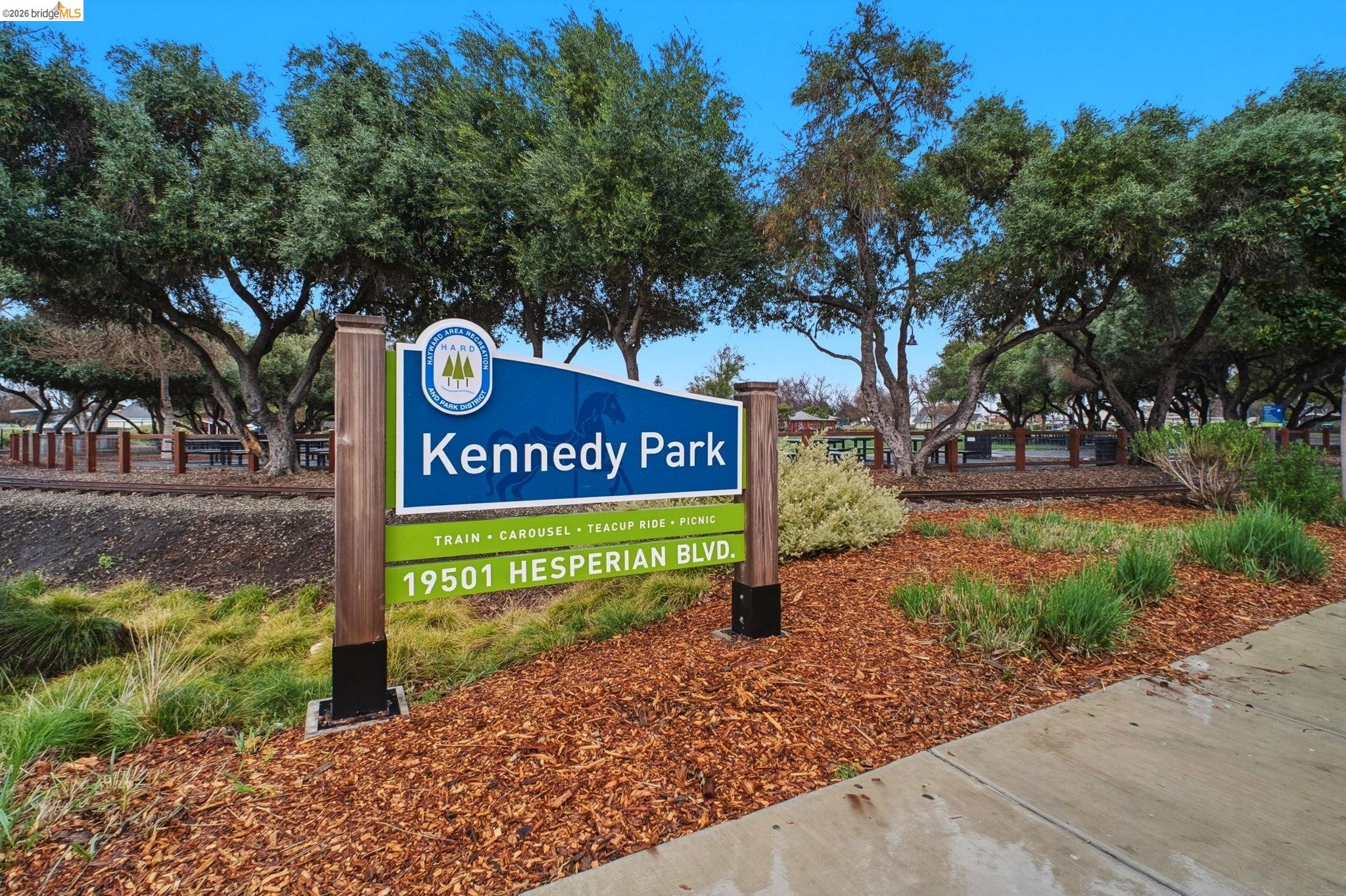 18018 Sahara Road Hayward, CA 94541 - Photo 12 of 20 a sign on the side of the road