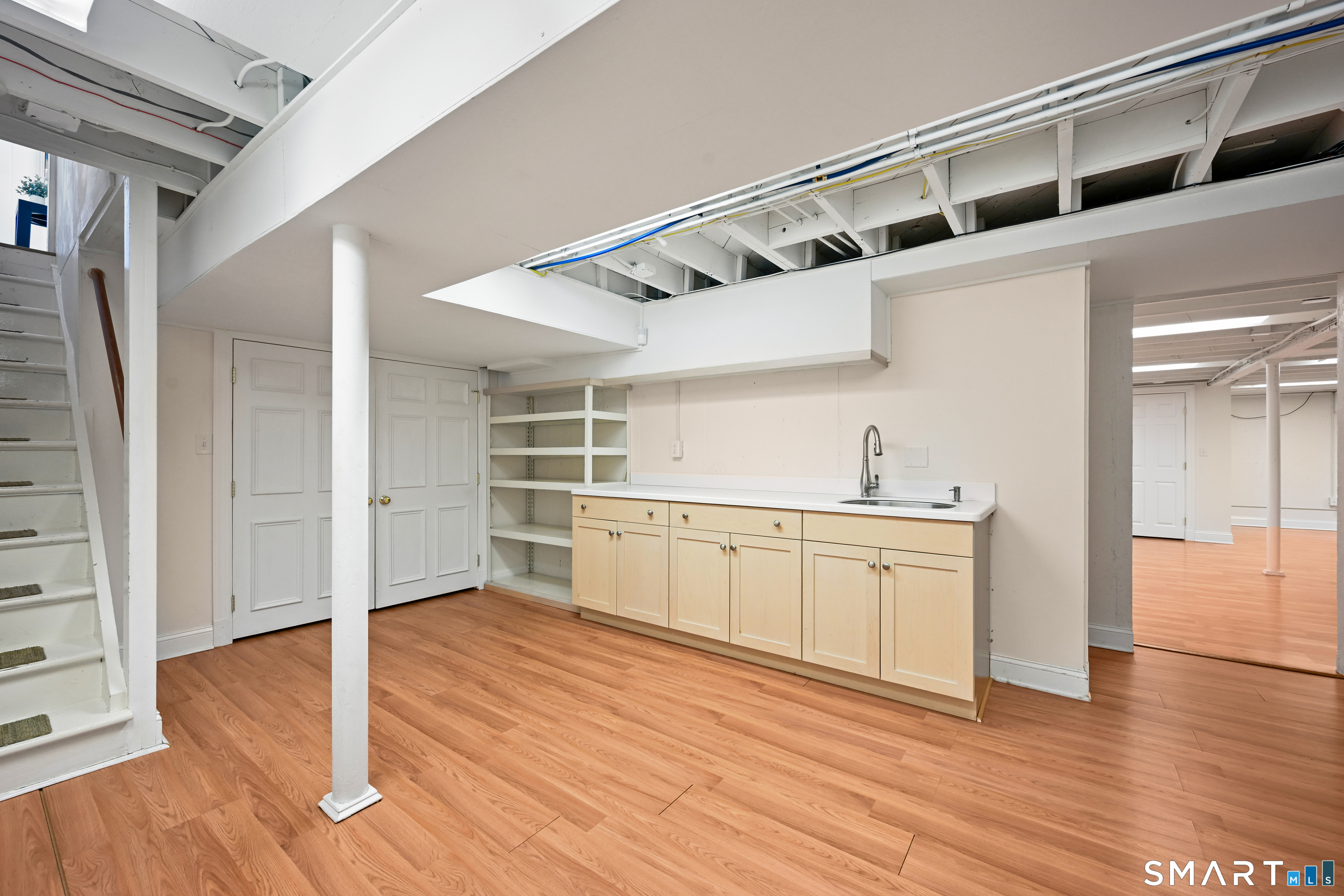 36 MacArthur Lane Stamford, CT 06902 - Photo 28 of 40 Lower Level "Studio" is a great prep area or anything your imagination will allow - featuring small sink