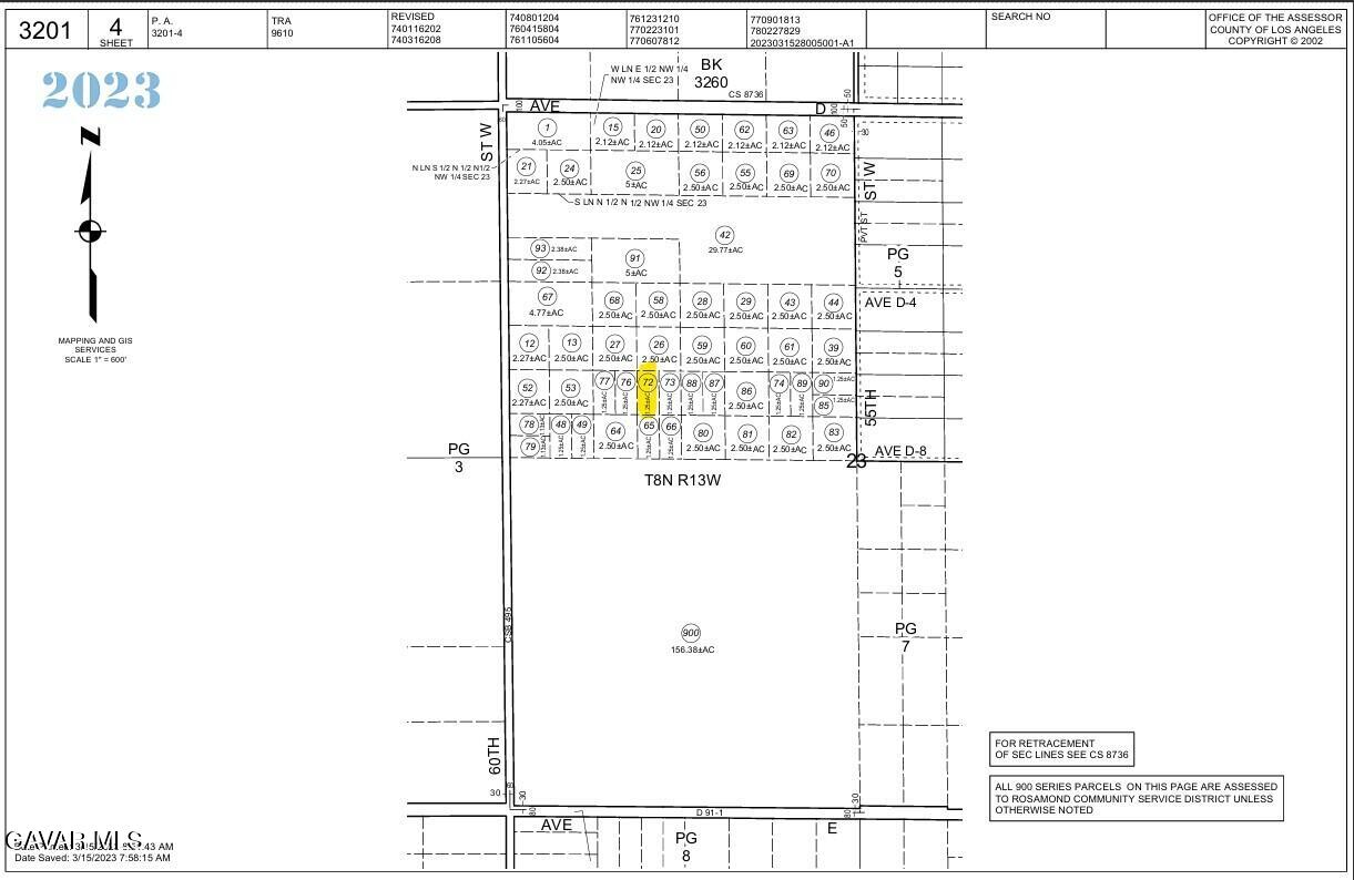D6 & 60 Street West Lancaster, CA 93536 - Photo 10 of 13 3201004072 map3