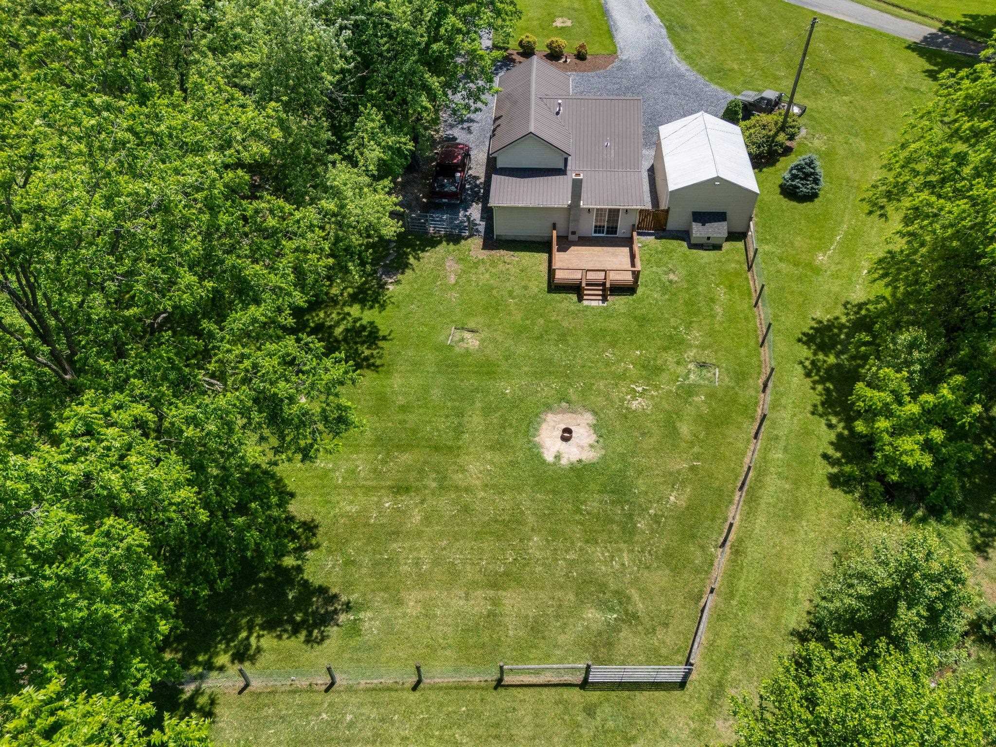 388 Kiddsville Road Fishersville, VA 22939 - Photo 45 of 50 a aerial view of a house with yard