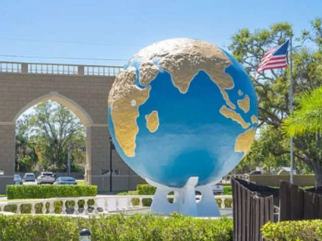 a view of a wooden bridge