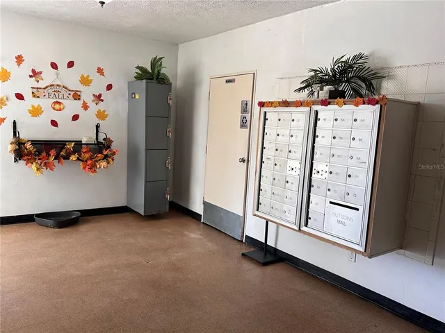 a view of a building with garden