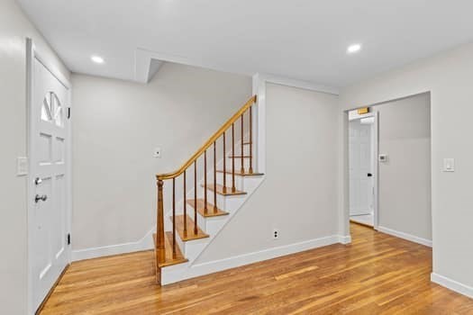221 Plain Street Hanover, MA 02339 - Photo 19 of 29 a view of an entryway with wooden floor