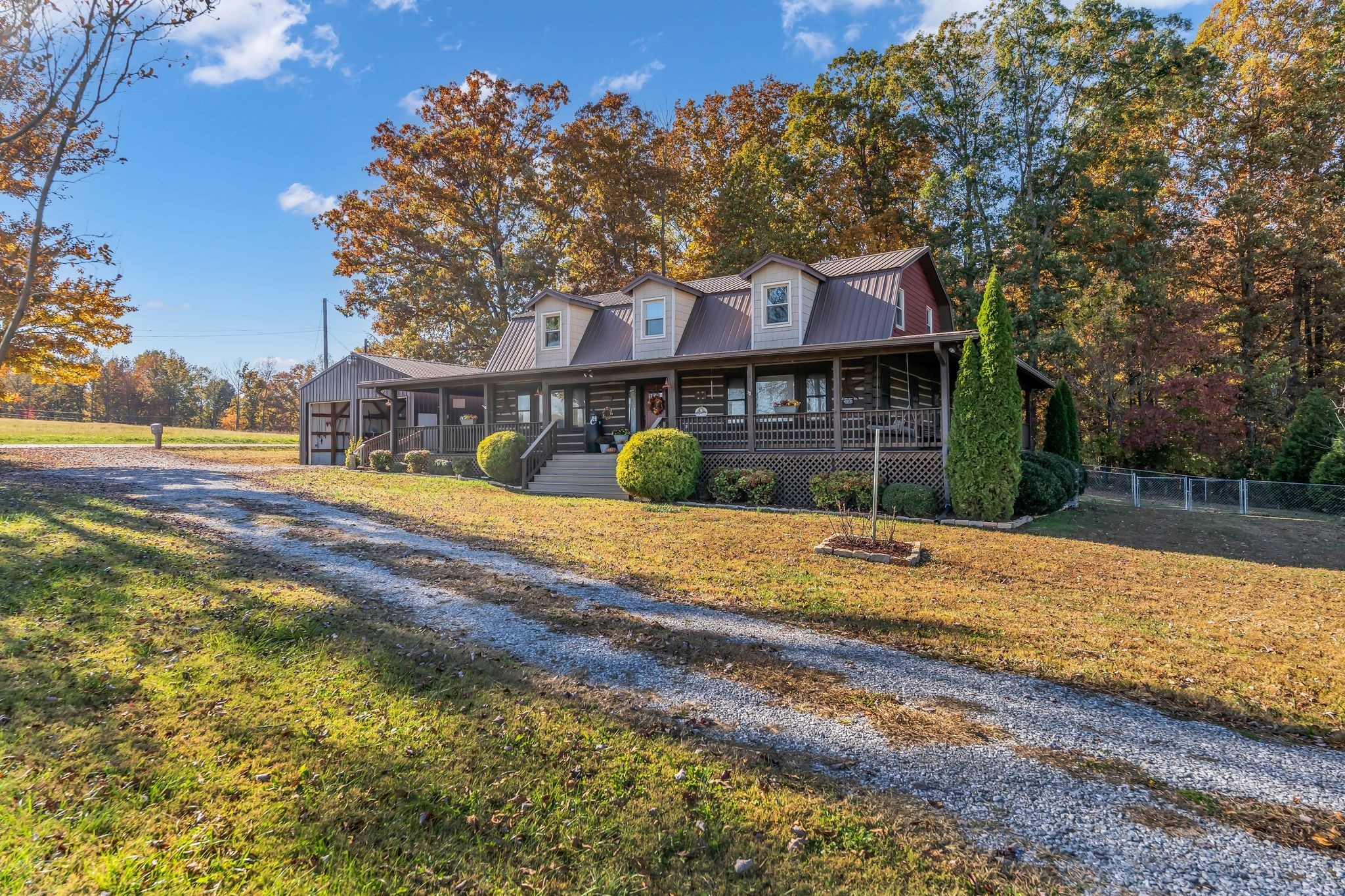 4669 Griffin Road Lynchburg, TN 37352 - Photo 1 of 43 a view of a house with a yard and tree s
