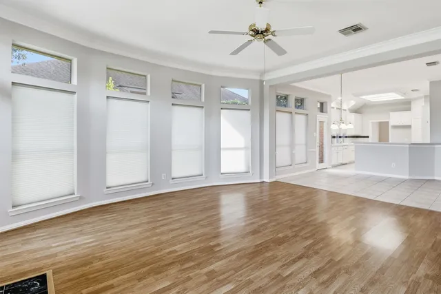 an aerial view of house with yard swimming pool and outdoor seating