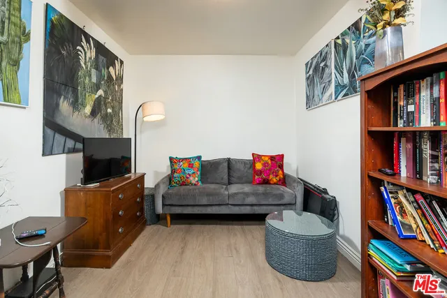 a view of a tables and chairs in a garden