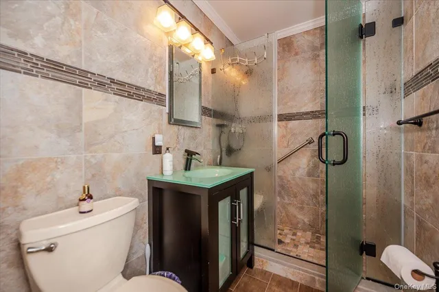 a view of balcony with furniture