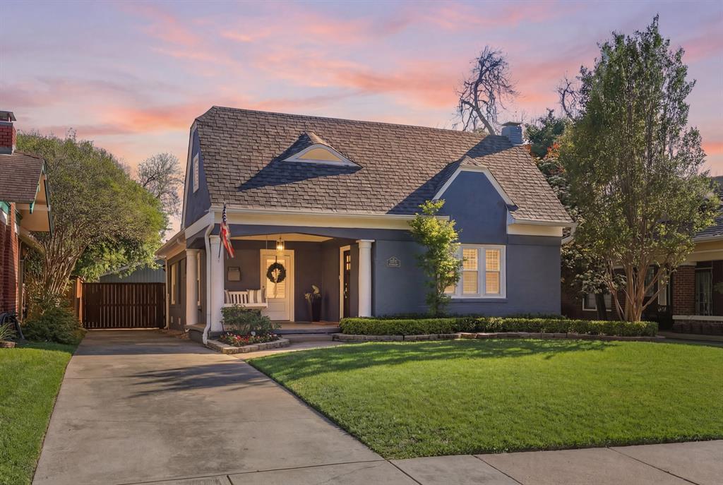 5250 Goodwin Avenue Dallas, TX 75206 - Photo 1 of 33 a front view of house with yard