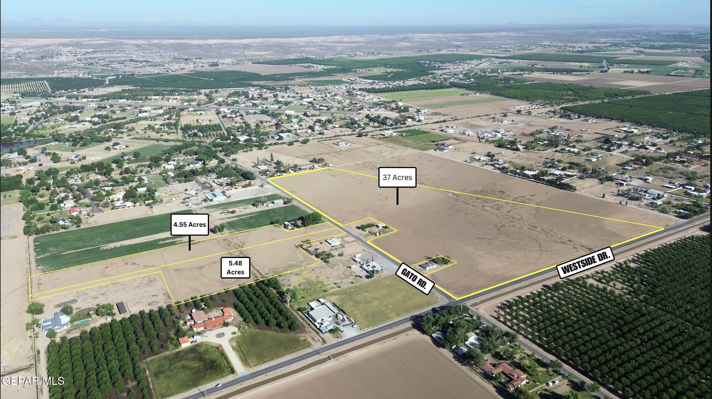 Tbd Tbd Gato (pid Road El Paso, TX 79932 - Photo 5 of 7 an aerial view of residential houses with outdoor space