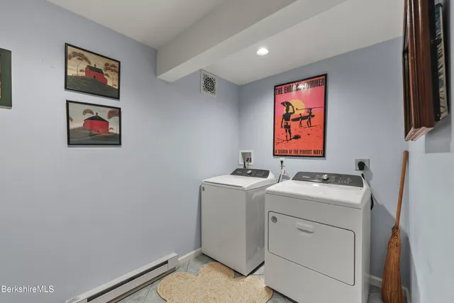 a room with storage and utility