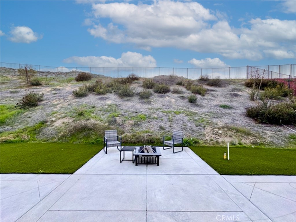 30411 Ridgecrest Road Winchester, CA 92596 - Photo 42 of 46 a view of backyard with seating space