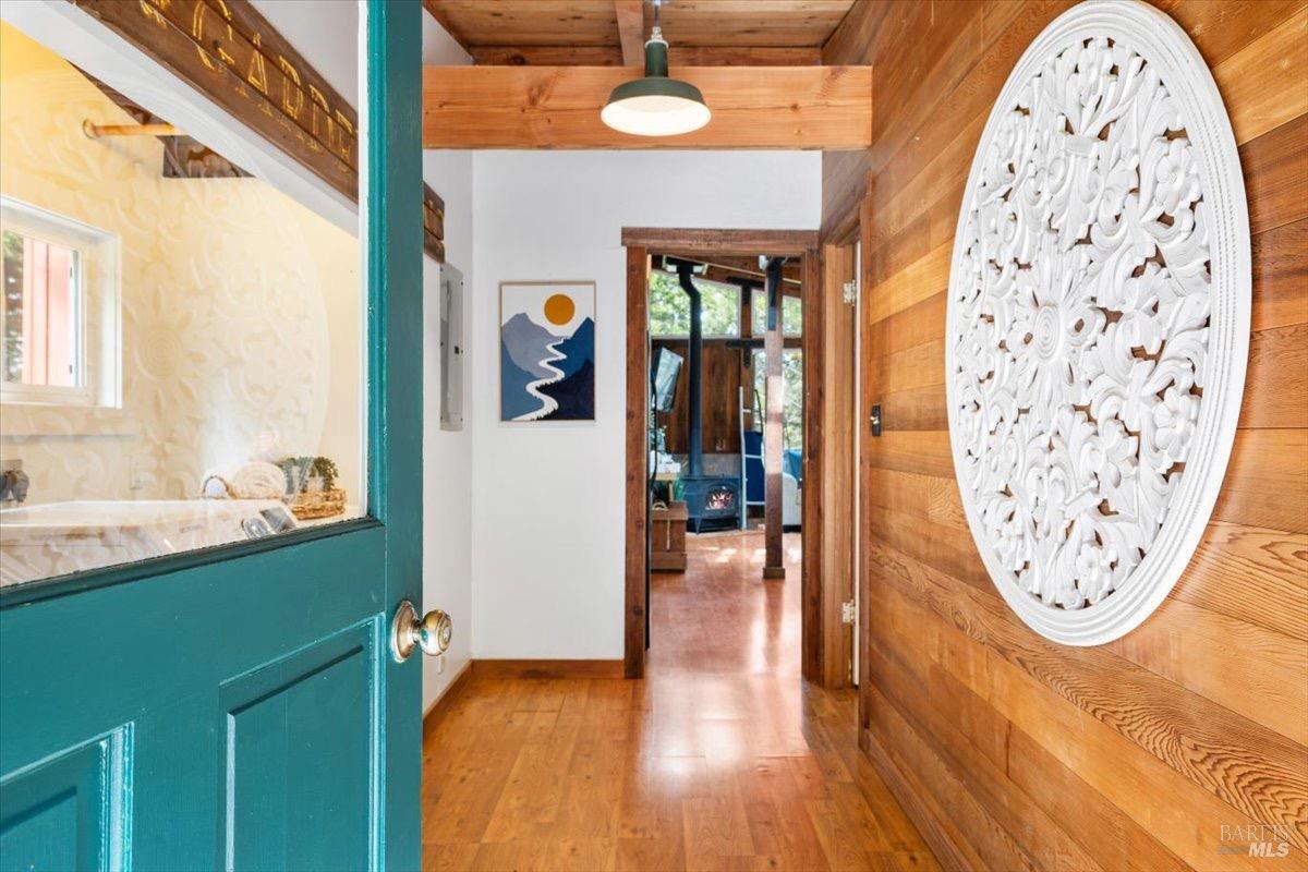 12076 Cloud Ridge Road Healdsburg, CA 95448 - Photo 46 of 72 Entry to guest cabin.