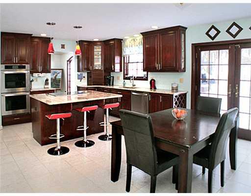 1120 Mohawk Road McDonald, PA 15057 - Photo 3 of 18 Kitchen. The spacious 20X17 kitchen with adjacent Family Room is great for entertaining with an informal dining area and double French doors provide access to the resort like rear patio complete with gazebo, hot tub and pool area perfect for outdoor entertaining!