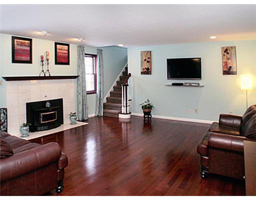 1120 Mohawk Road McDonald, PA 15057 - Photo 5 of 18 Family Room. Family Room is open to the Kitchen -great space for entertaining. This wonderful room has beautiful oak floors, a cozy log burning fireplace with a stylish mantel and neutral tone walls. Rear staircase provides access to the 2nd floor great room.