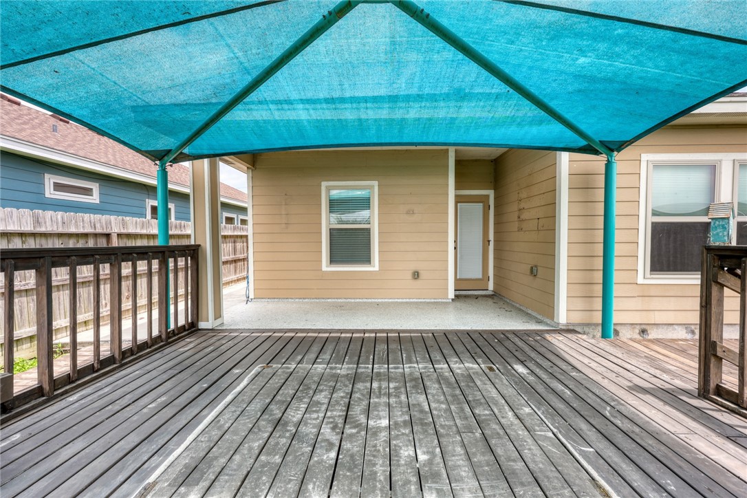 302 Cooper Road, Unit E2 Odem, TX 78370 - Photo 23 of 24 a house view with a outdoor space