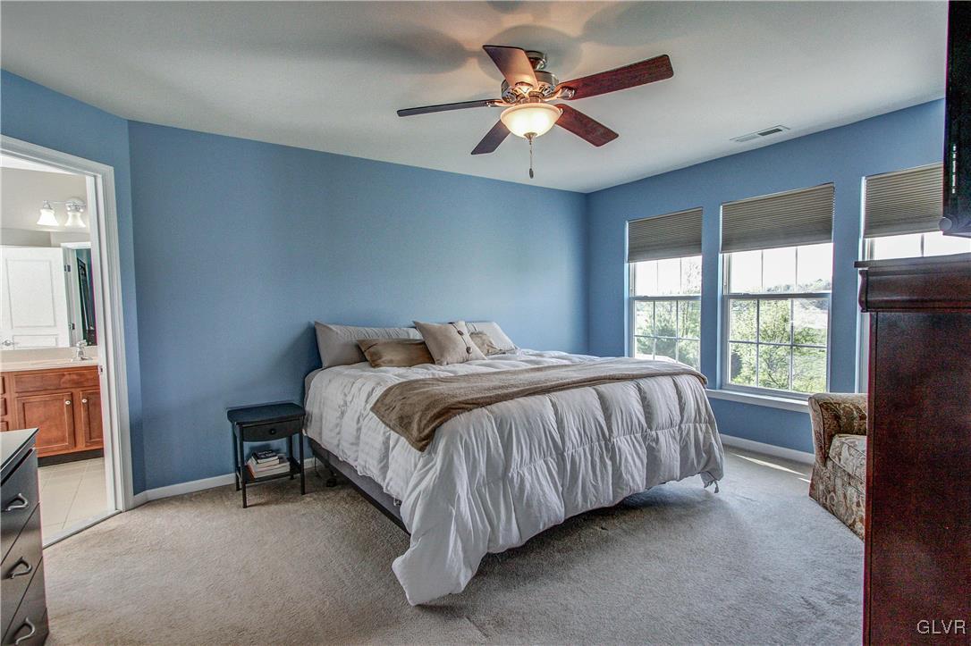 8935 Pathfinder Road Breinigsville, PA 18031 - Photo 36 of 50 Master Bedroom view towards Master Bathroom
