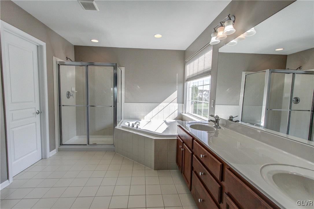 8935 Pathfinder Road Breinigsville, PA 18031 - Photo 38 of 50 MAster Bathroom from walk-in closet