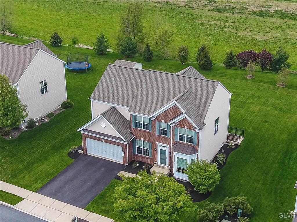 8935 Pathfinder Road Breinigsville, PA 18031 - Photo 4 of 50 Front right drone view