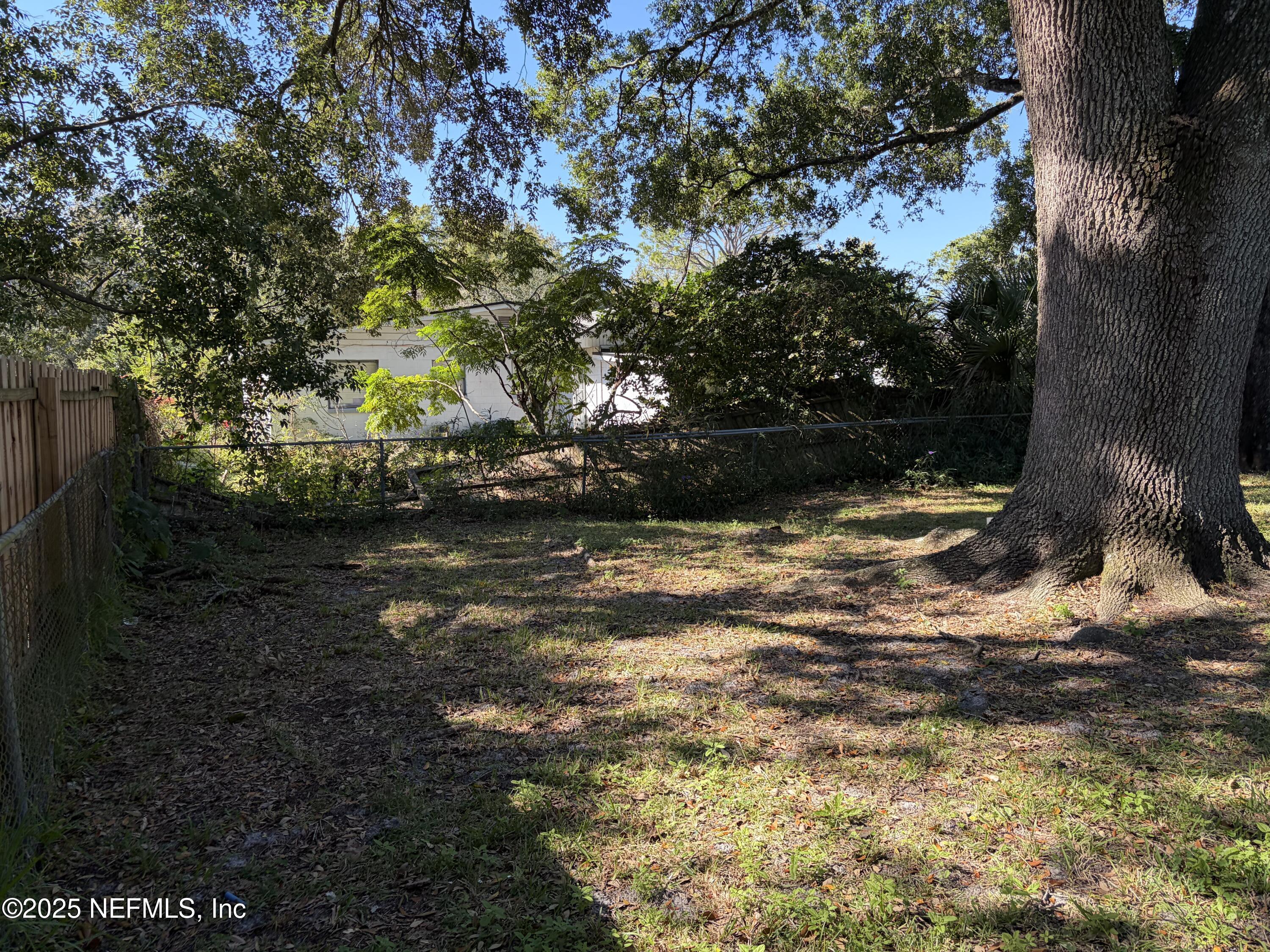 4444 Rainer Road Jacksonville, FL 32210 - Photo 19 of 19 a view of backyard with green space