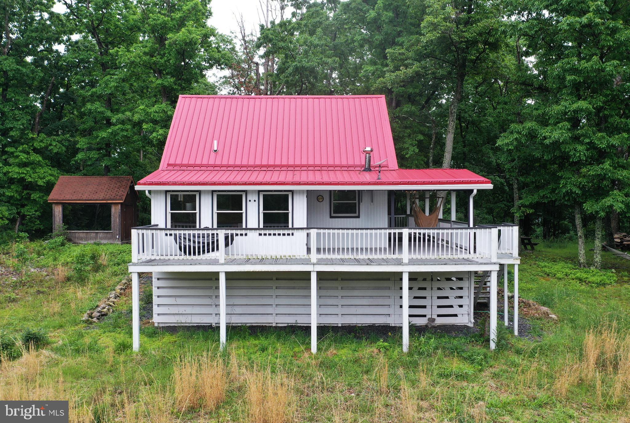 513 Cardinal Drive Rio, WV 26755 - Photo 2 of 55 Rear of house from the air