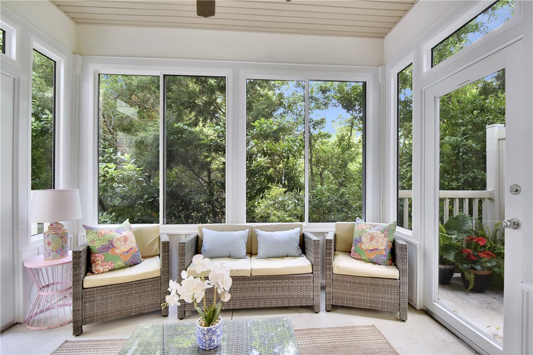 607 Mariners Circle St. Simons Island, GA 31522 - Photo 16 of 33 Brand New Sunroom