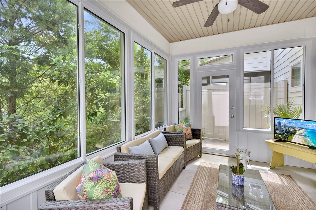 607 Mariners Circle St. Simons Island, GA 31522 - Photo 18 of 33 Brand New Sunroom