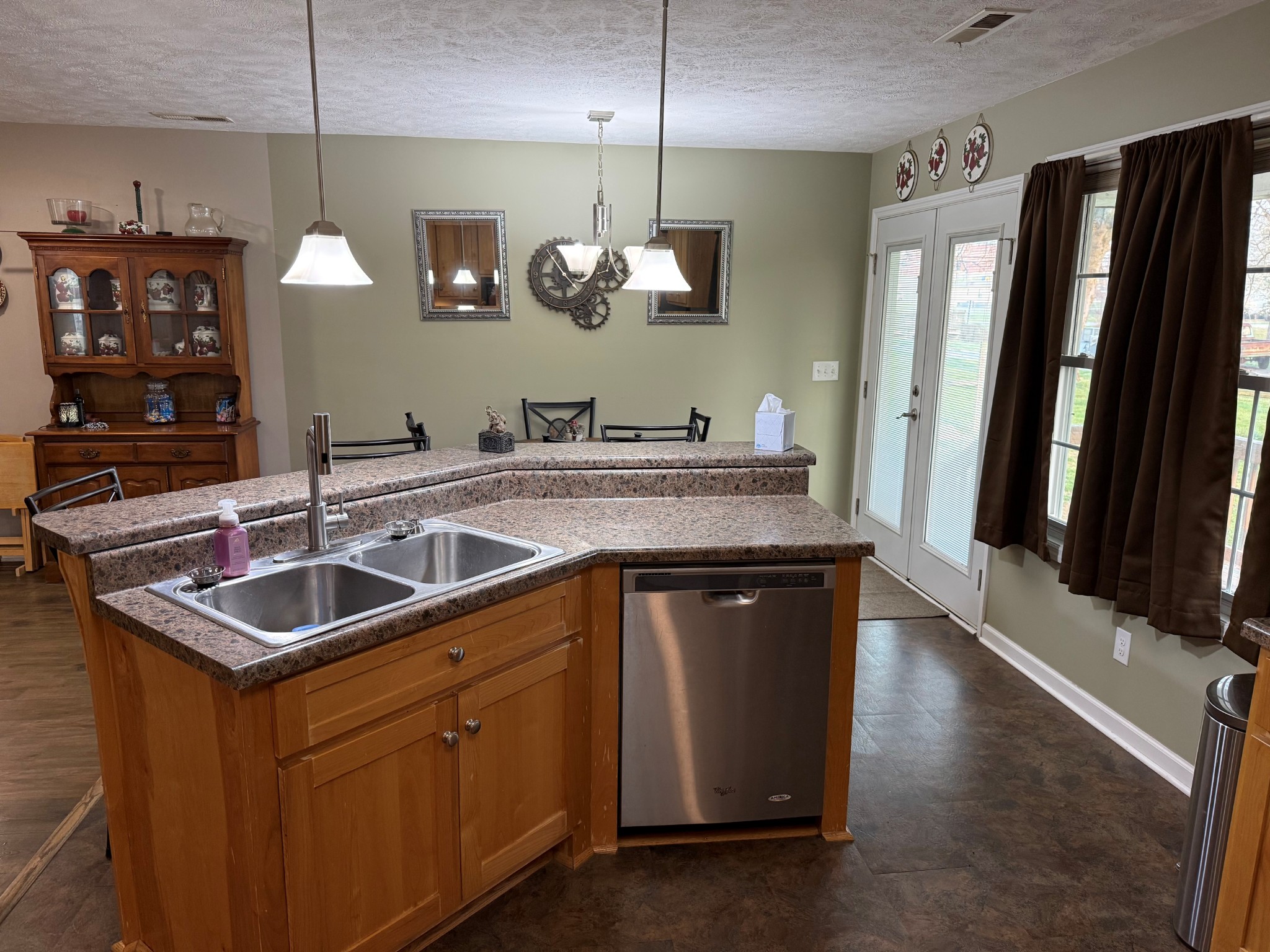 7719 Elkton Pike Prospect, TN 38477 - Photo 6 of 17 a kitchen with sink a counter space and stainless steel appliances