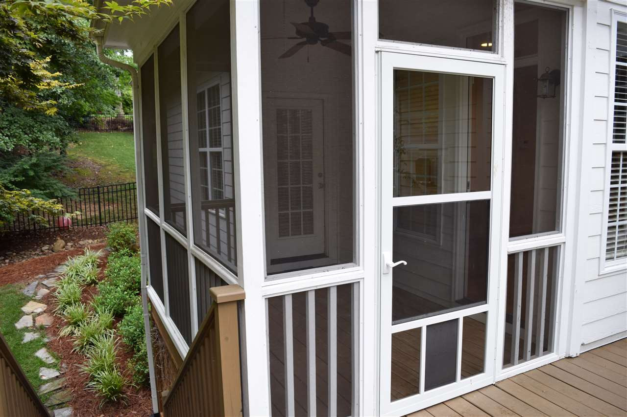 9307 Tabriz Point Raleigh, NC 27614 - Photo 3 of 24 Screened porch from breakfast room and master bedroom. Screened Porch
