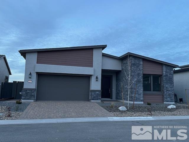 a house view with a outdoor space