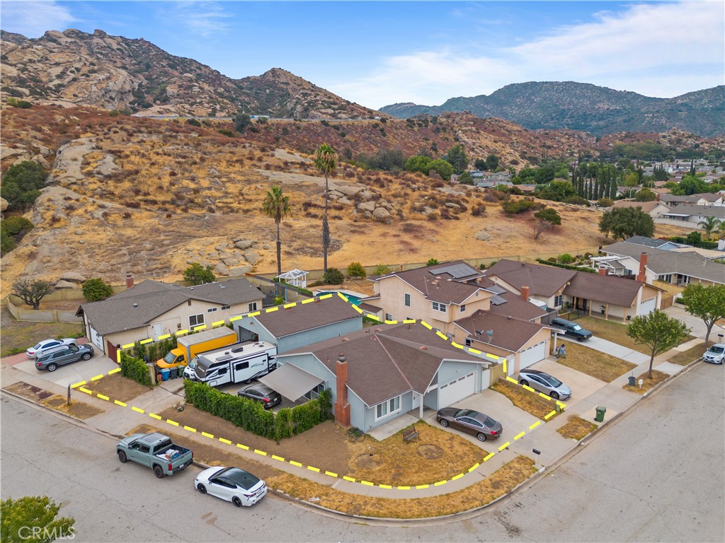 2172 Belhaven Avenue Simi Valley, CA 93063 - Photo 17 of 24 an aerial view of residential houses and outdoor space