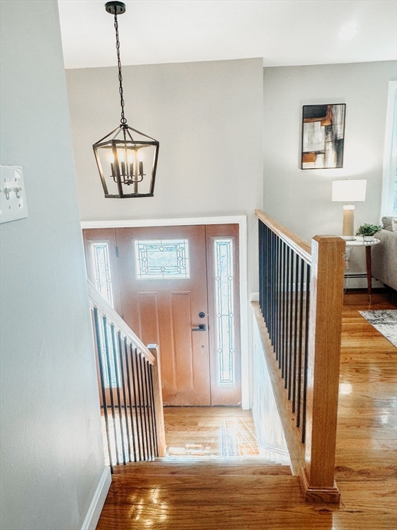 12 Evelyn Road Beverly, MA 01915 - Photo 23 of 37 a view of a hallway with windows