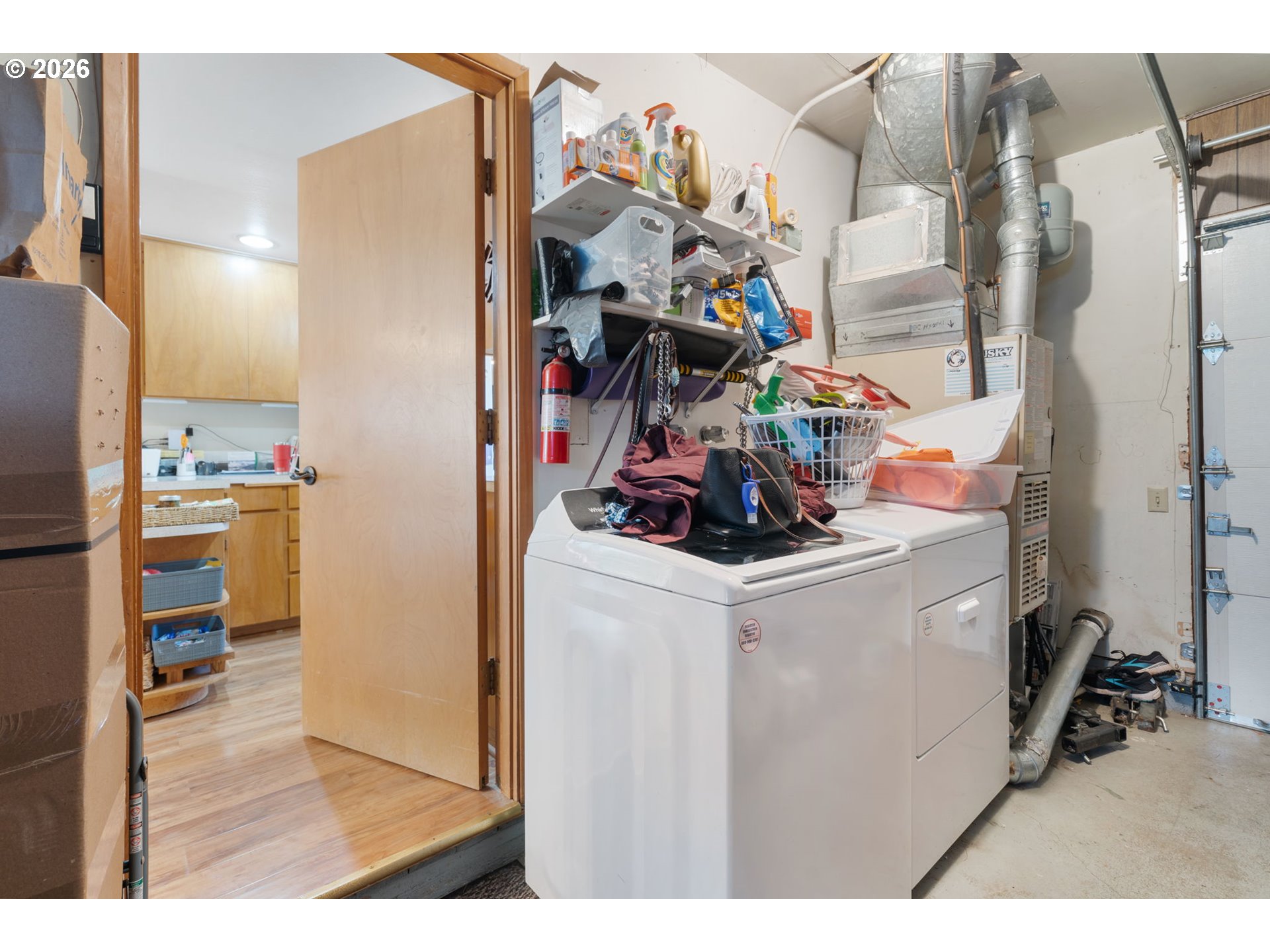 12441 Southwest King George Drive Portland, OR 97224 - Photo 30 of 36 a view of a storage & utility room