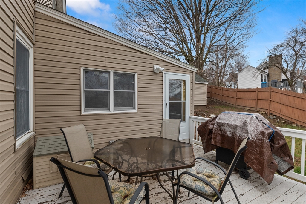 3 Smith Avenue Methuen, MA 01844 - Photo 33 of 38 a backyard of a house with seating space