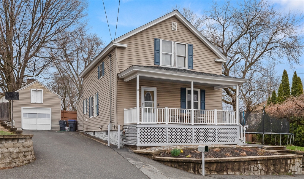 3 Smith Avenue Methuen, MA 01844 - Photo 34 of 38 a front view of a house with a garage