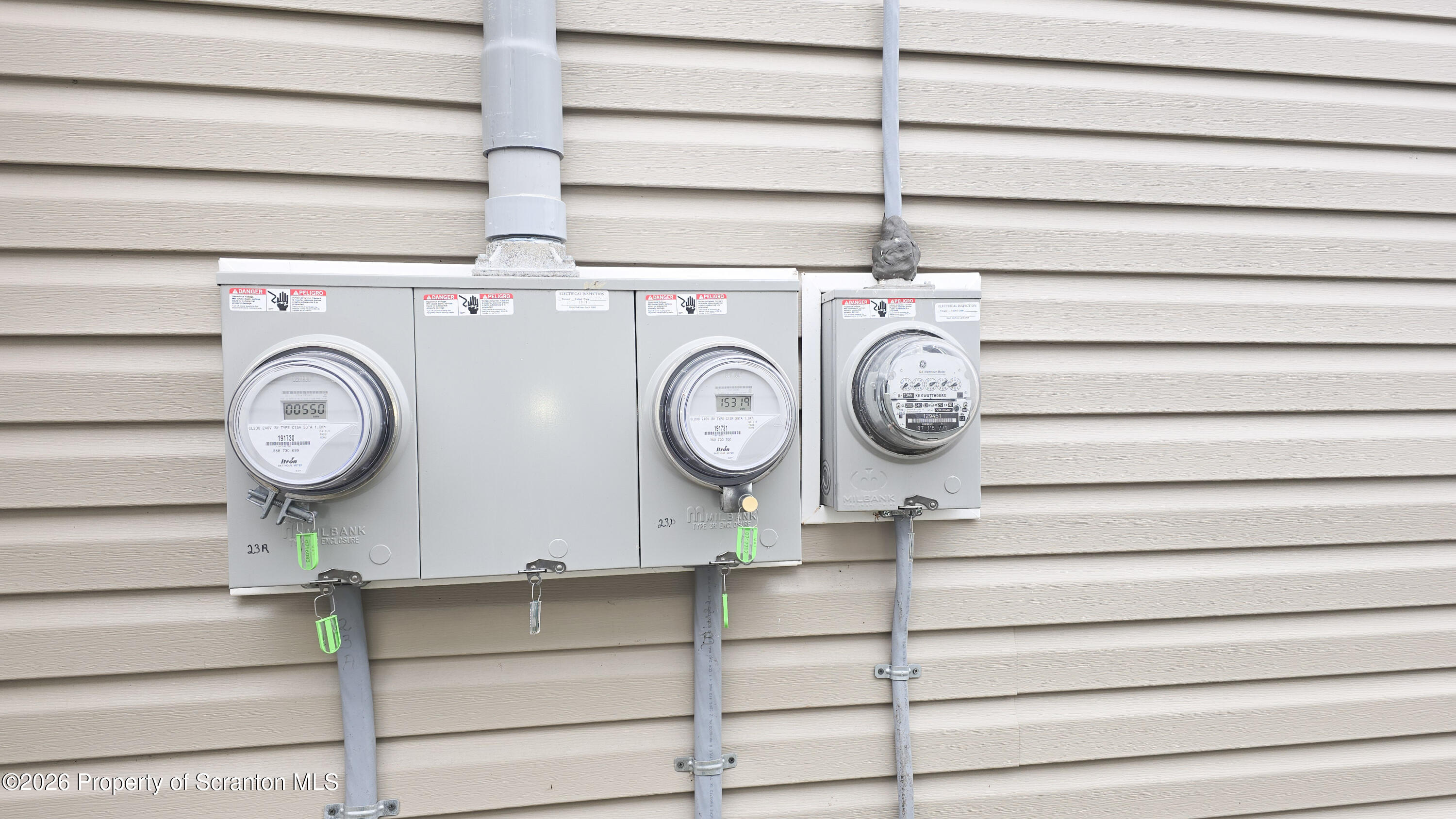 23-25 Pond Hill Road Mocanaqua, PA 18655 - Photo 59 of 64 Electric Meters