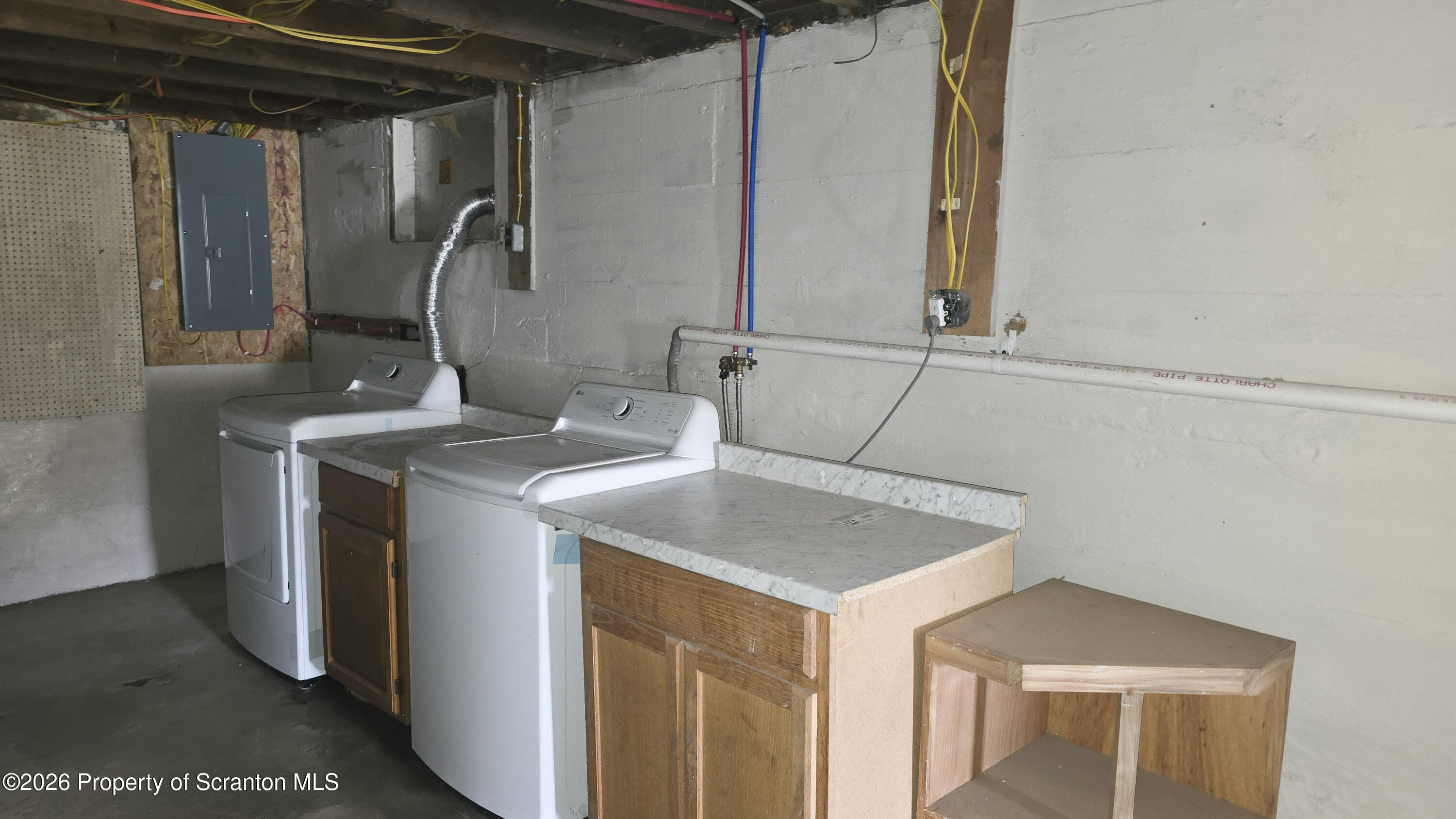 23-25 Pond Hill Road Mocanaqua, PA 18655 - Photo 63 of 64 a utility room with dryer and washer