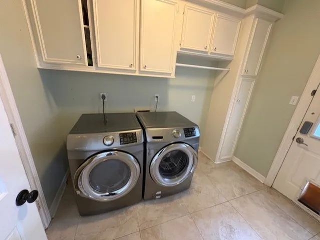 a swimming pool with an outdoor seating