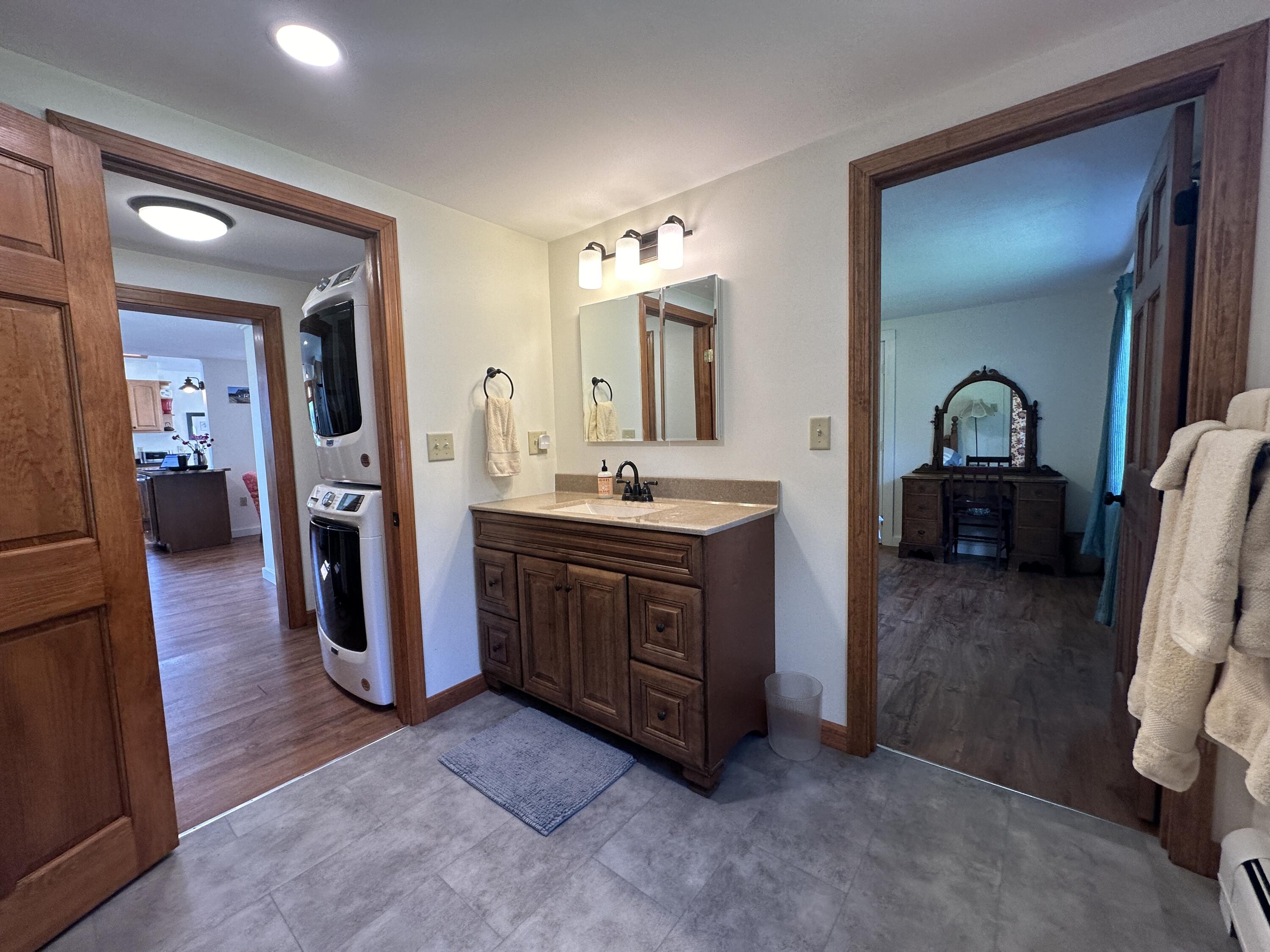 338 Johnson Cove Road Roque Bluffs, ME 04654 - Photo 23 of 49 1st Floor Bathroom View from Shower.JPG