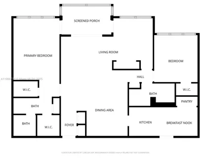 a picture of a floor plan