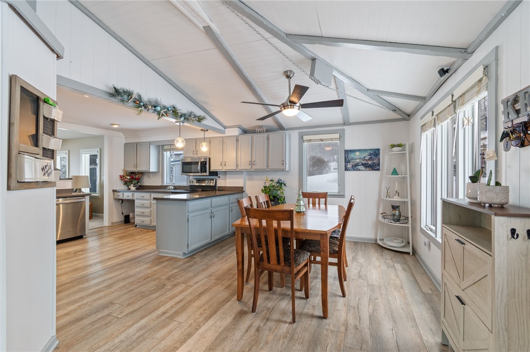 11604 Tompkins Point Road Huron, NY 14590 - Photo 17 of 50 Dining area open to the kitchen