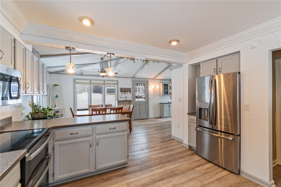 11604 Tompkins Point Road Huron, NY 14590 - Photo 20 of 50 Updated kitchen, corian counters and new stainless