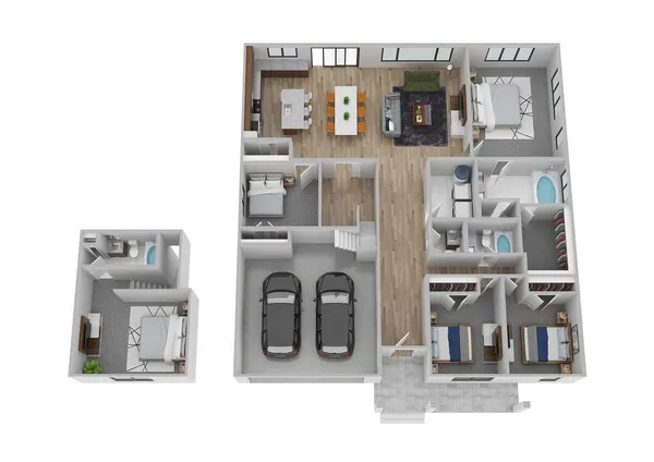 a picture of a living room