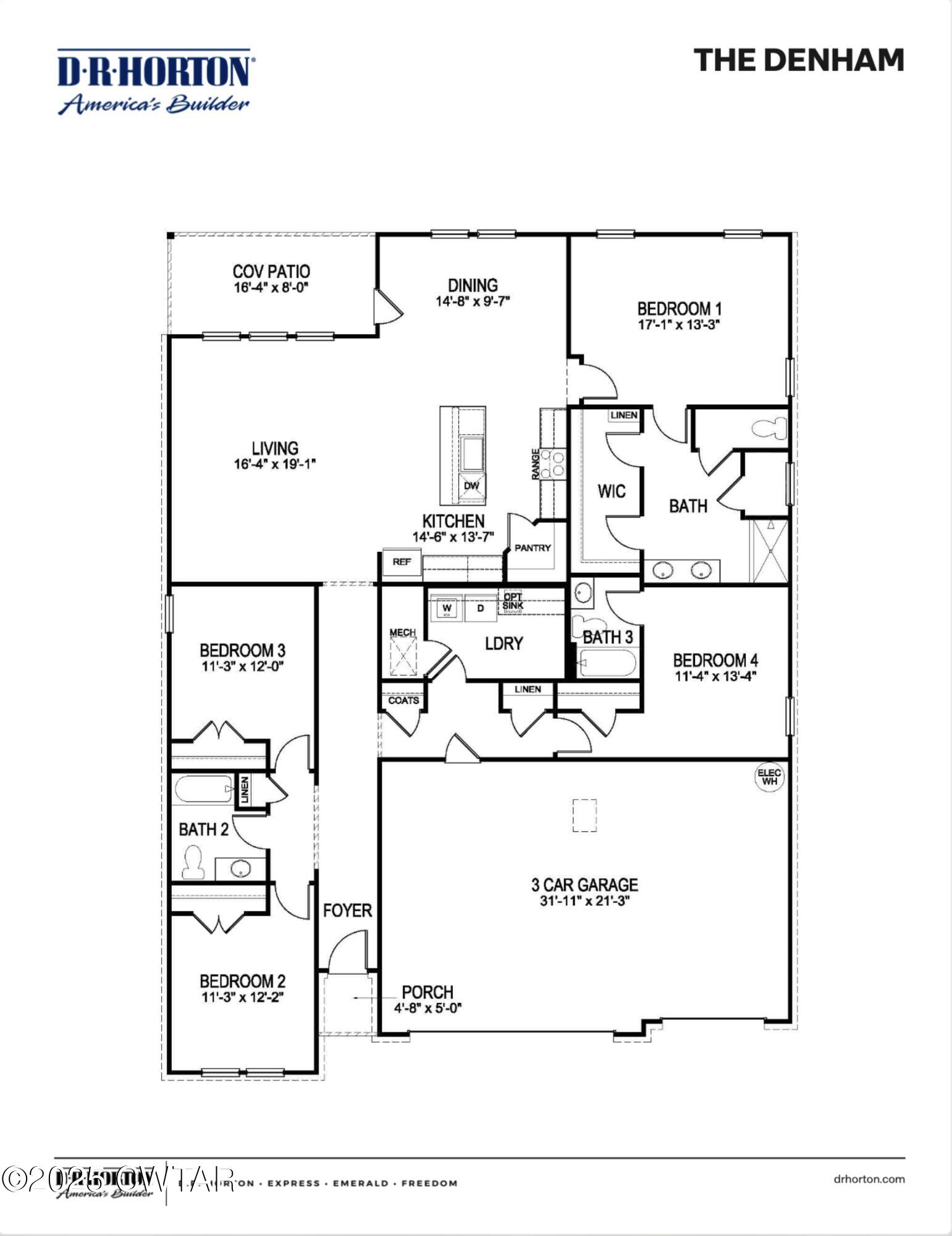 101 Shiloh Springs Jackson, TN 38305 - Photo 25 of 25 Floorplan