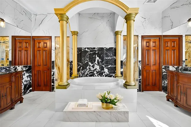 a workspace with furniture window and outside view