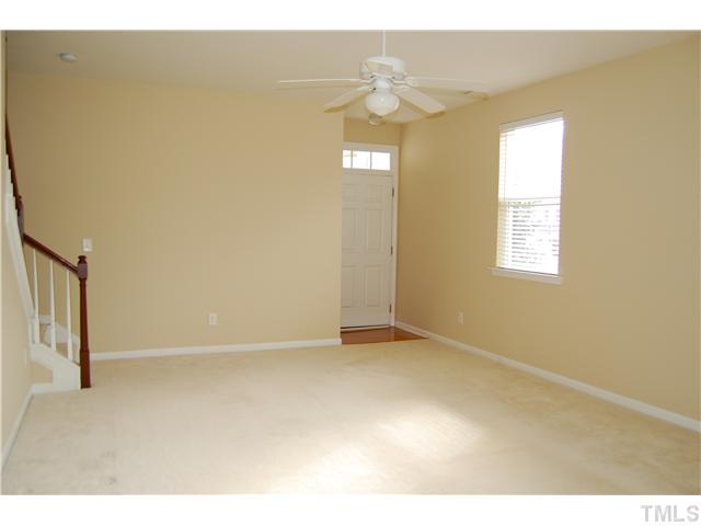 117 Steam Engine Way Garner, NC 27529 - Photo 4 of 21 Great space for furniture placement & entertaining. Open rail staircase, quaint foyer & lots of light!