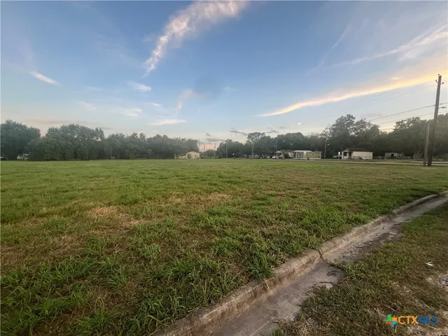 a view of a green field