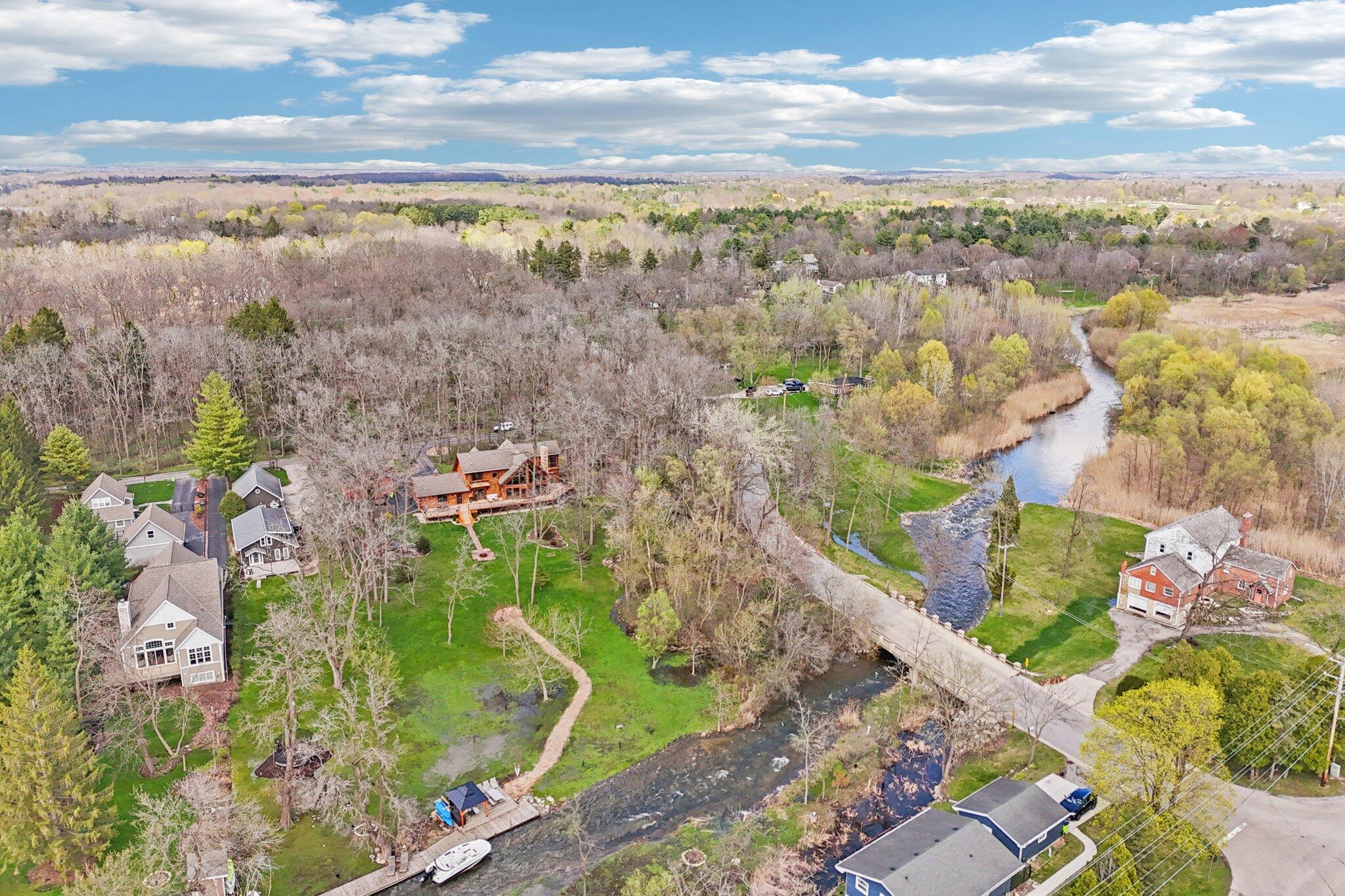 34025 Venice Park Road Summit, WI 53018 - Photo 4 of 47 Aerial View
